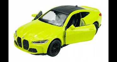 Welly BMW M4 G82 Metaal Model Auto 1:34 Groen - Nieuw