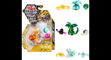 Bakugan Diecast Power Up 3 Pack Season 4 - 1 exemplaar - Verzamel ze allemaal