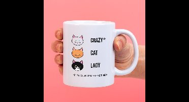 Ditverzinjeniet.nl Mok Crazy Cat Lady