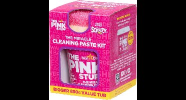 The Pink Stuff Miracle Cleaning Paste Kit - 850g + Spons