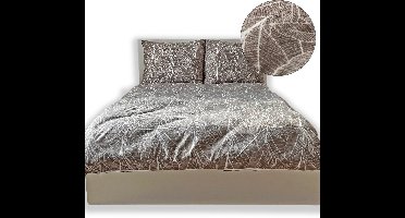 Polar dekbedovertrek set 160x200cm, zacht en warm, beige