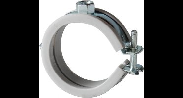 Schuifbare buisklem met siliconen – M8 – 25–30 mm