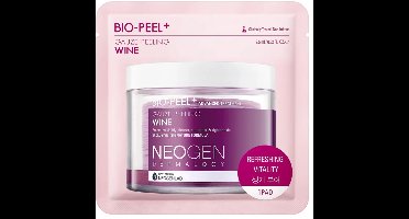 NEOGEN DERMALOGY Bio-Peel Gaas Peeling Wijn / Vitaliserend peelingkussen gedrenkt in wijnessence 1 st