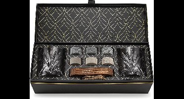 Cadeauset met Whisky Koelstenen - Perfect voor Proeverijen - Set van 6 - Graniet