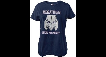 Transformers Megatron - Show No Mercy Girly Tee Damen T-Shirt Navy-XL
