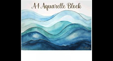 Aquarelle blok A4