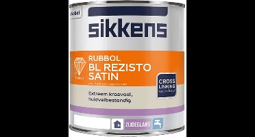 Sikkens Rubbol BL Rezisto Satin RAL9003 Signaalwit 1 Liter
