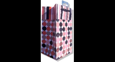 4 Luxe Mini Cadeautasjes 19x10,5x9cm - Papieren cadeautasjes met Full-color bedrukking