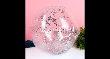 Opblaasbare strandbal met glitters van OOTB