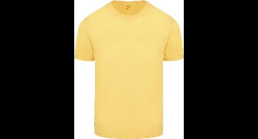 King Essentials The Steve T-Shirt Geel - Maat XXL - Heren - Casual T-shirts