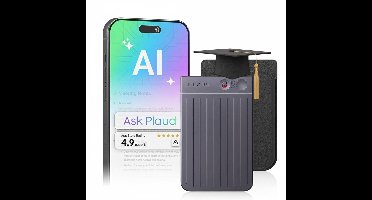 PLAUD NOTE Studentenversie – Slimme AI Memo met Automatische Transcriptie & Samenvatting - Perfect voor Studenten & Onderzoekers - Neem Moeiteloos Colleges, Interviews en Groepsgesprekken