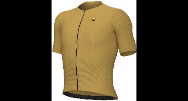 Ale Pr-e Earthy Style Korte Mouw Wielertrui Geel 2XL Man