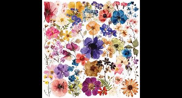 50 Stuks - Bloemenstickers - Transparant - Bloemenstickers Voor Scrapbooking - Flower Stickers - Floral Stickers - Geschikt Voor Scrapbooking, Kaarten Maken, Verpakkingen, Doe-Het-Zelf-Knutselwerkjes, Waterflessen, Telefoonhoesjes En Laptops