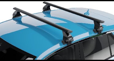 Dakdragers geschikt voor Fiat 600 2023-heden Menabo Omega Plus zwart