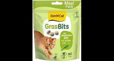GimCat GrasBits- Kattensnack - 6 x 140 g