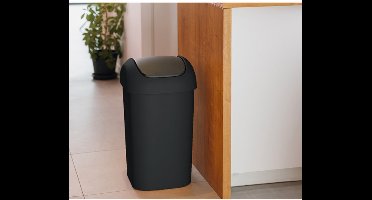 Eda Balencio Vuilnisbak 50L 37,9x34,2x61,5CM Zwart