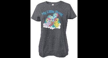 My Little Pony Damen Washed Girly Tee DarkHeather-S