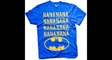 Batman NaNa T-Shirt Blue-2XL