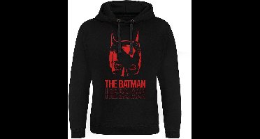 Batman Layered Logo Epic Hoodie Black-XL