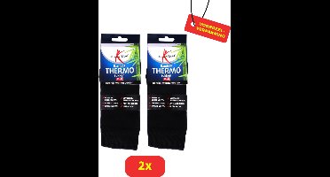 Lucovitaal Thermosokken Bamboe 39-42 - 2 x 1 paar voordeelverpakking