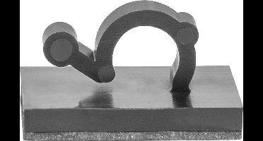 HellermannTyton MAGRA6-PA66/NDFEBR5-BK (25) Kabelclip 151-04468 Bundel-Ø (bereik) 6 mm (max) Zwart 25 stuk(s)