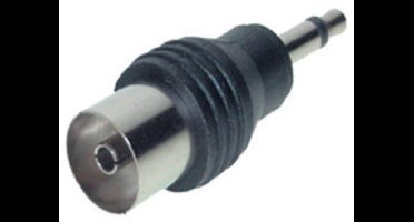 3,5mm Jack mono (m) - Coax IEC (v) adapter