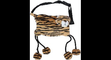 PIA Soft Toys - Pluche Tijger Heuptas - 15 cm