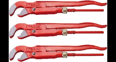 ROTHENBERGER Industrial Hoekpijptang-Set 45° TYPE S - 1"/ 1½"/ 2"
