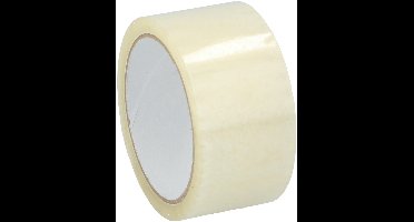 Kinzo Verpakkingstape Transparant – 6 Rollen – 50 m x 48 mm – Verpakking Tape voor Dozen en Pakketten