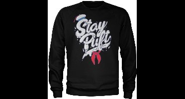 Ghostbusters Stay Puft Sweatshirt SP-3-GB011-H60-8 Black-M