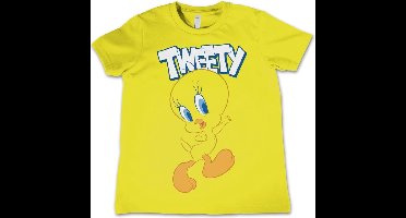 Looney Tunes Tweety Kids Tee Kinder T-Shirt Yellow-4 Jahre