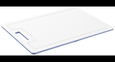 Rotho Caruba Snijplank 34x25x0.9 cm Wit/Horizon Blauw