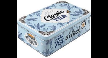 Blik Tin Box Flat - Classic Tea