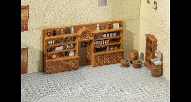 Faller - Winkelinrichting - modelbouwsets, hobbybouwspeelgoed voor kinderen, modelverf en accessoires