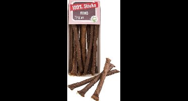 Hondensnacks rund-100% Rundvleessticks-10x70gram-Animal King