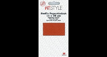 Reparatiedoek Strijkbaar - Oranje - 11x 25 cm