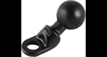 Motorcycle Base with 9mm Hole and 1" Ball