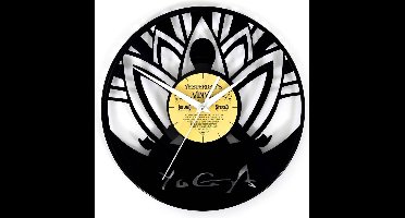 Yoga klok - LP - Vinyl wandklok - Met geschenkverpakking
