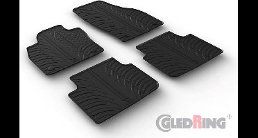 Gledring Rubbermatten passend voor Skoda Scala HB 5-deurs 2019- (T profiel 4-delig + montageclips)