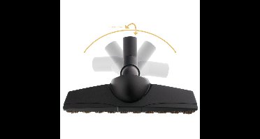 Scanpart parketborstel 32 en 35 mm - Geschikt voor Miele S227-S299 S300 S400 S500 S600 S700 S800 S2000 S4000 S5000 S6000 S8000 Blizzard CX1 Classic Compact Complete C1 C2 C3 - Alternatief voor SBB300-3 PQ Twister - Universeel