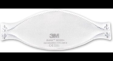 3M Stofmasker Aura 9320 FFP2 NR D, PER 20 STUKS