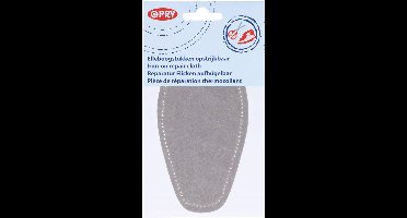 OPRY ELLEBOOGSTUKKEN OPSTRIJKBAAR GRIJS 16X7,5CM - 016. 3 PAKJES a 2 STUKS.