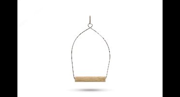 Beeztees Chromen schommel - voor parkietachtigen