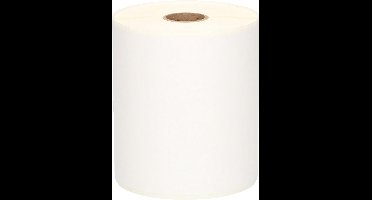 FLWR - Labelrol / 800264 / 10-pack 3000 labels / Wit - Geschikt voor Zebra