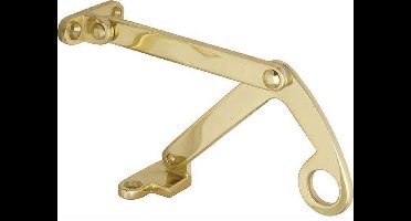 Raamuitzetter - Messing ongelakt - Mi Satori - Mi Satori Combi-uitzetter Elegant 175mm gepolijst ongelakt