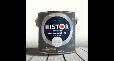Histor Exterior Lak Zijdeglans 2,5 liter - Zonlicht (Ral 9010)