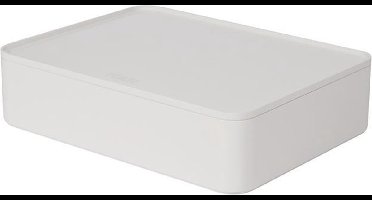 HAN Smart-organiser Allison - box met binnenschaal en deksel - stapelbaar - sneeuwwit - HA-1110-12