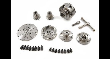 95 mm Professionele Klauwplaat Voor Houtdraaibank Complete Set