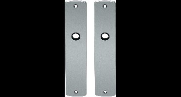 Schildpaar renovatie LS rvs mat SL110 mm
