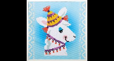 Vervaco - Diamond painting kit - Lama - PN-0179851 - - Borduurpakket volwassenen - Borduurpakket kind